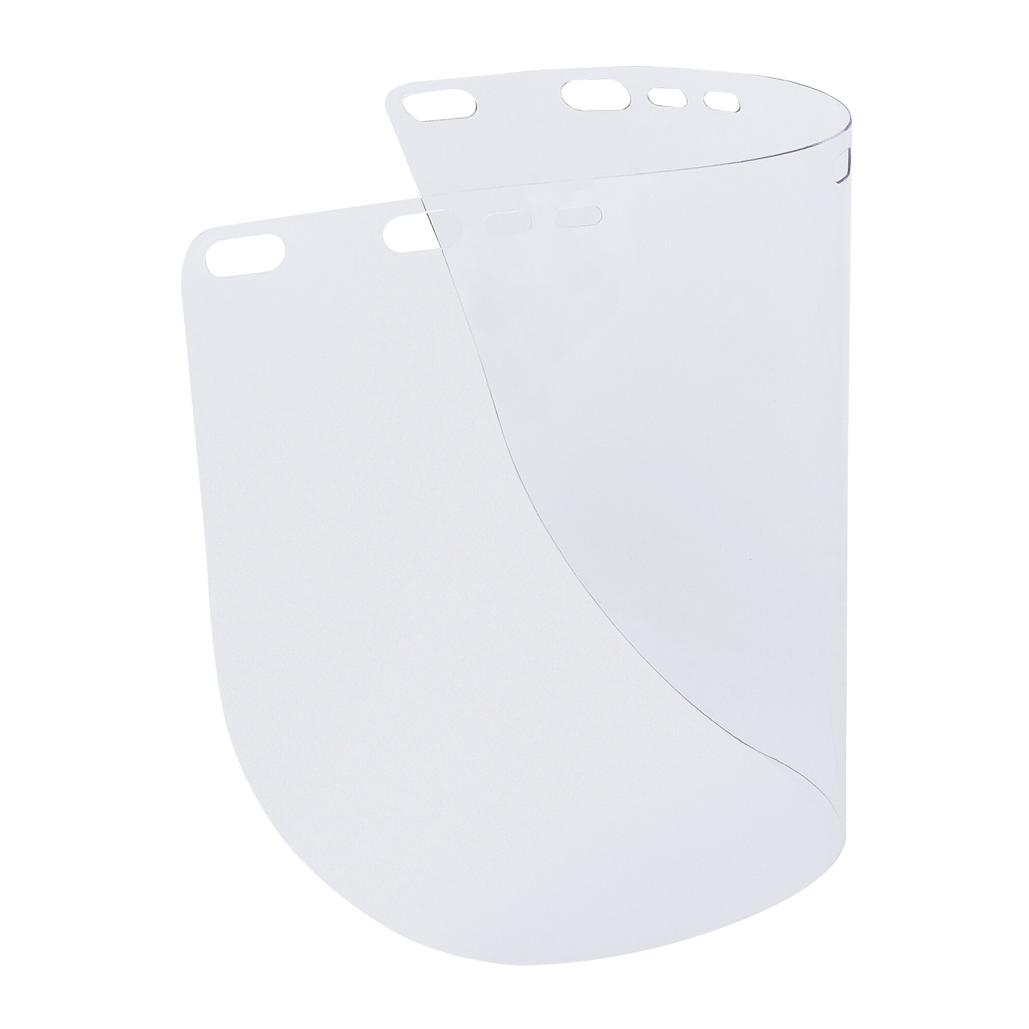Jackson Safety® - Replacement Windows for F10 PETG Face Shields - Clear AF - 8" x 15.5" x 0.035" - Shape E - Unbound - Model # 29107
